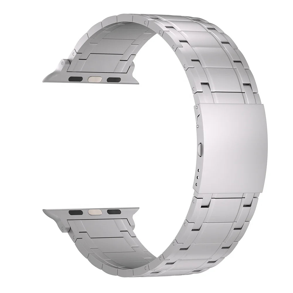 Keepwin Elegant Style Superlight Solid Real Titanium Smart Watch band Titanium Watch band for Apple Apple Watch 9 8 7 6 5 4 3 2 1