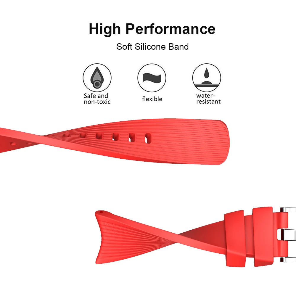 20mm Silicone Watchband for Samsung Galaxy Watch 42mm Strap for Gear Sport/Gear S2 Classic for SM-R7320 Watch Bracelet