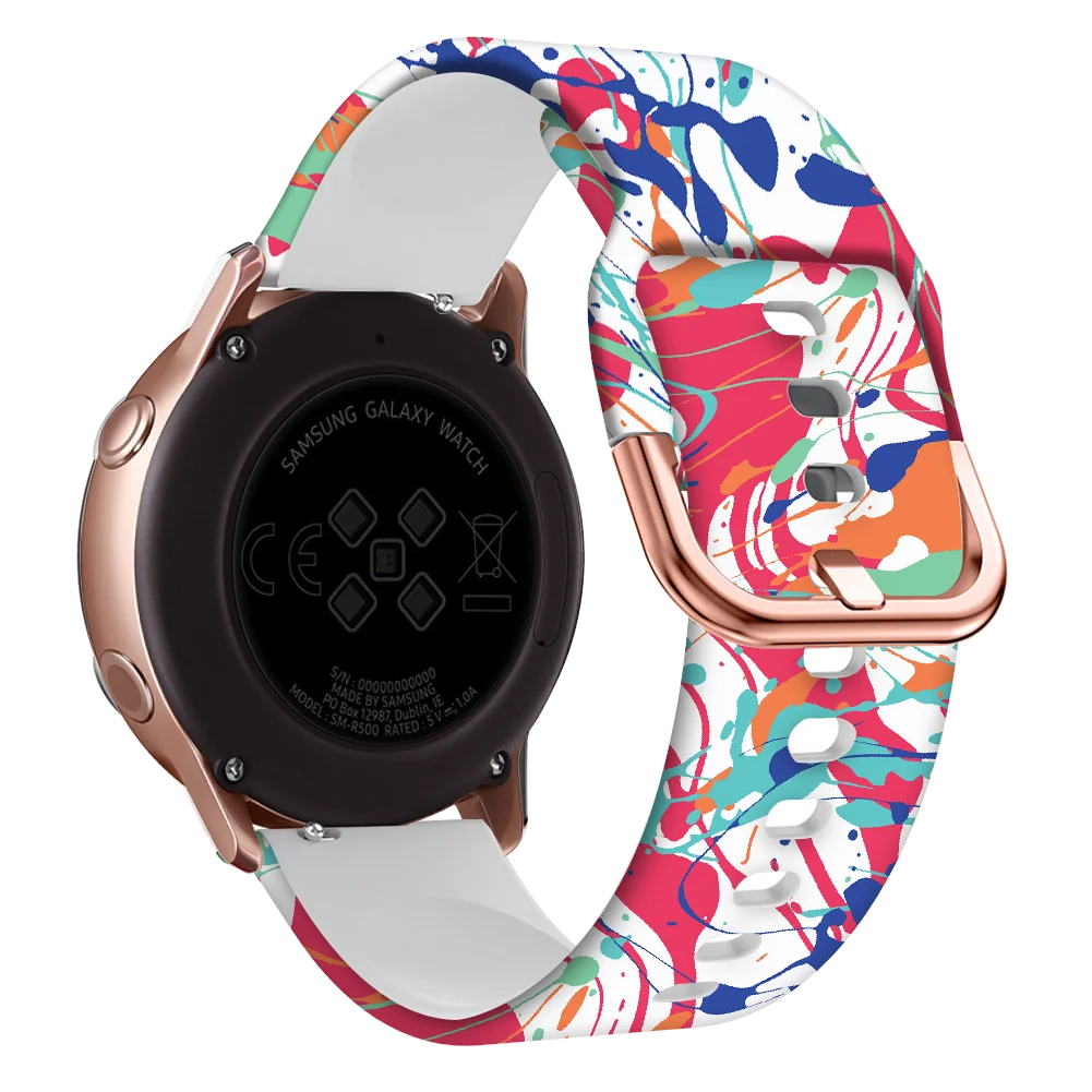 20mm Replacement Straps Correa For Samsung Galaxy Watch 5 Pro/7/6 4 44 40mm Classic 46 42 47 43mm FE Silicone Watchband Bracelet