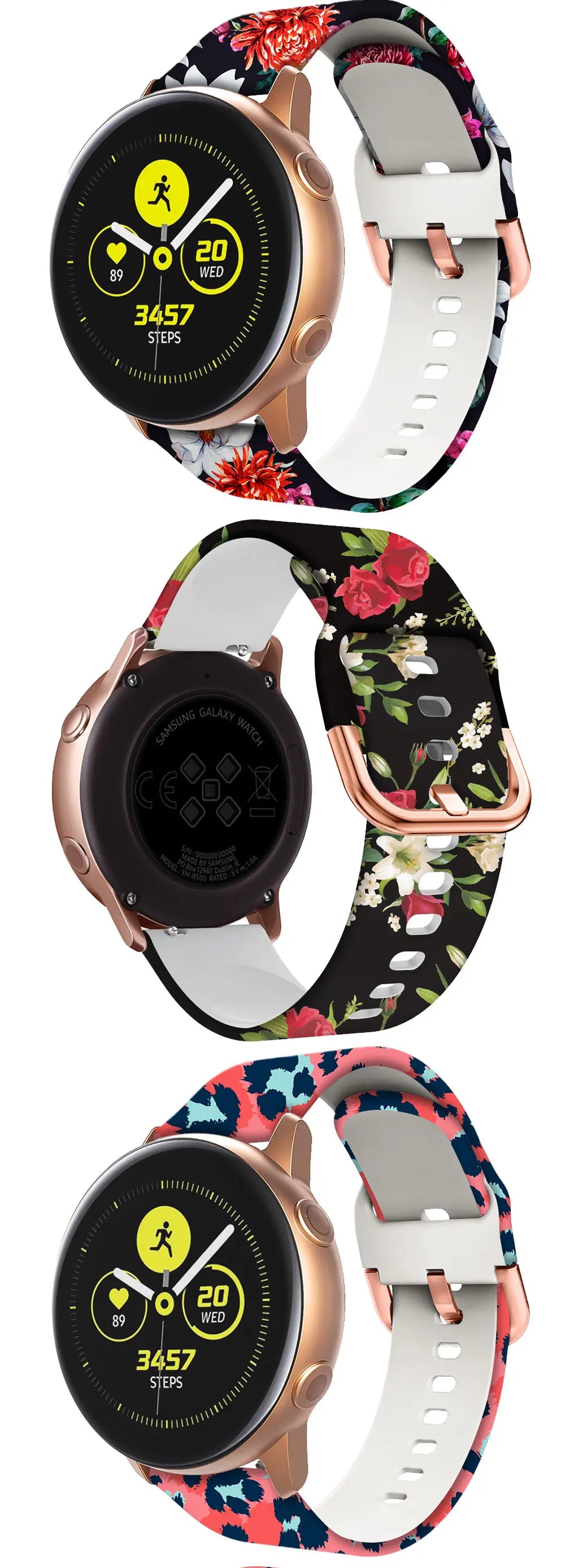 20mm Replacement Straps Correa For Samsung Galaxy Watch 5 Pro/7/6 4 44 40mm Classic 46 42 47 43mm FE Silicone Watchband Bracelet