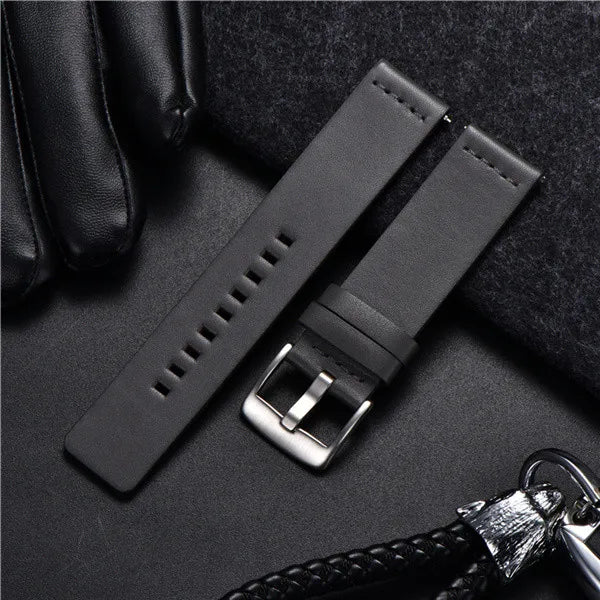 Genuine Leather Strap for Samsung Galaxy Gear S3 Watch Watchband for Sport Smart Watch Quick Release Watchbands 18 20 22mm