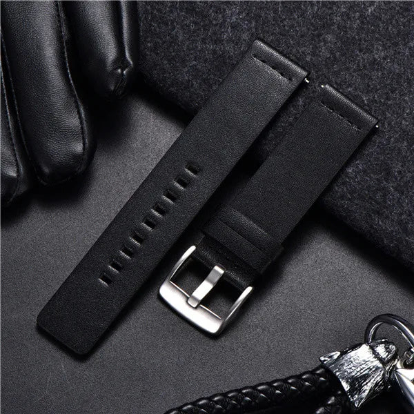Genuine Leather Strap for Samsung Galaxy Gear S3 Watch Watchband for Sport Smart Watch Quick Release Watchbands 18 20 22mm