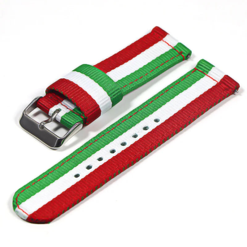 22mm Nylon watch strap For Samsung Galaxy watch 46mm 42mm Active2 Active1 Gear S3 frontier Sports nylon bang