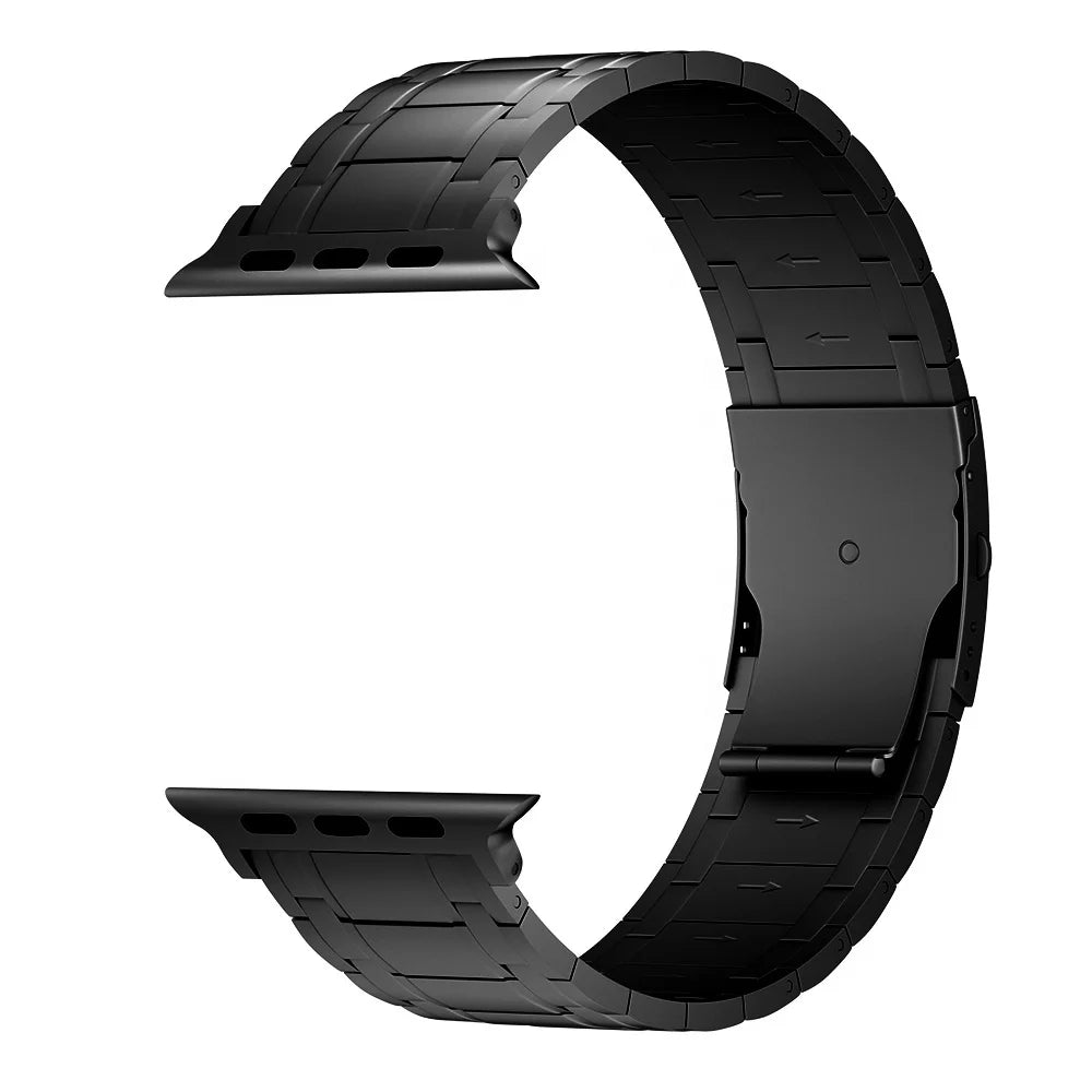 Keepwin Elegant Style Superlight Solid Real Titanium Smart Watch band Titanium Watch band for Apple Apple Watch 9 8 7 6 5 4 3 2 1