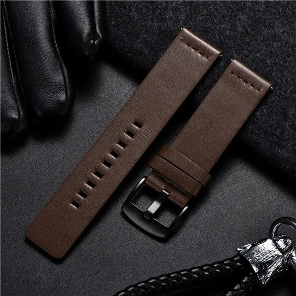 Genuine Leather Strap for Samsung Galaxy Gear S3 Watch Watchband for Sport Smart Watch Quick Release Watchbands 18 20 22mm