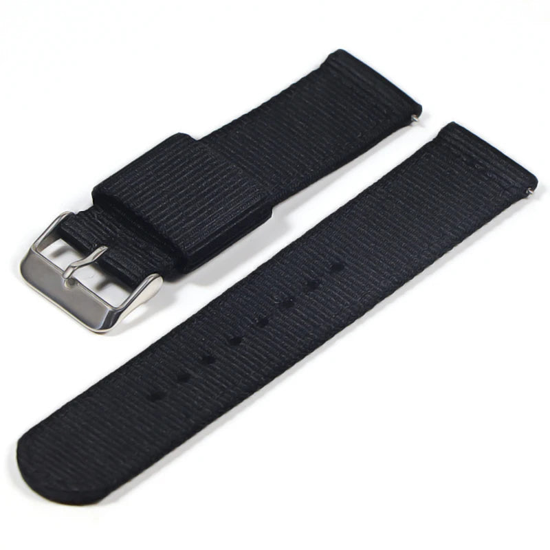 22mm Nylon watch strap For Samsung Galaxy watch 46mm 42mm Active2 Active1 Gear S3 frontier Sports nylon bang
