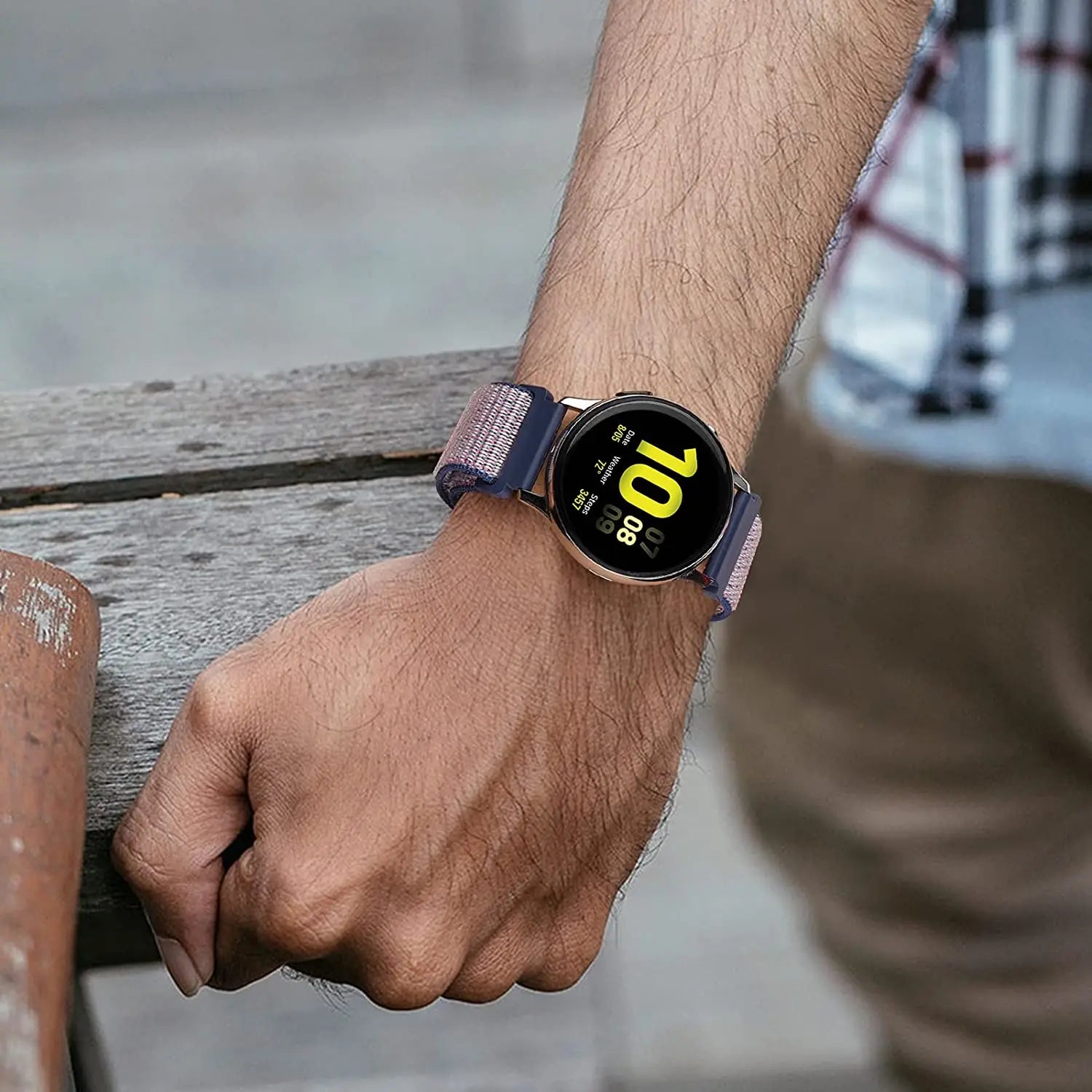 Band For Samsung Galaxy Watch 7/FE/4/5 Pro/6 classic/active 2 44mm 40mm Nylon correa Bracelet Huawei GT 2e 3 4 20mm 22mm Straps