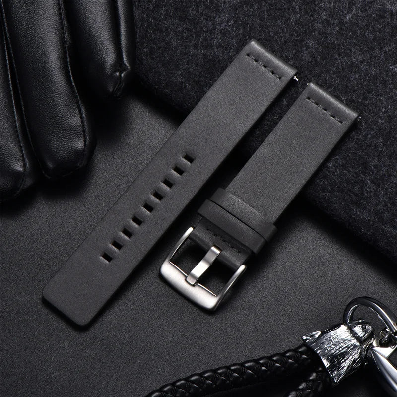 Genuine Leather Strap for Samsung Galaxy Gear S3 Watch Watchband for Sport Smart Watch Quick Release Watchbands 18 20 22mm