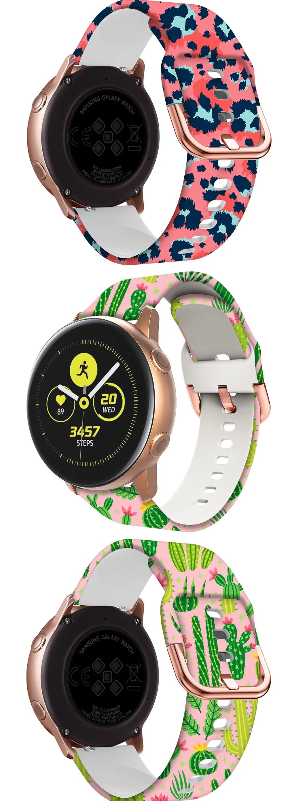 20mm Replacement Straps Correa For Samsung Galaxy Watch 5 Pro/7/6 4 44 40mm Classic 46 42 47 43mm FE Silicone Watchband Bracelet