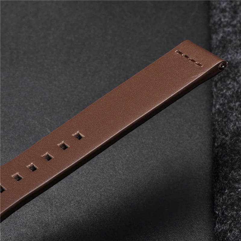 Genuine Leather Strap for Samsung Galaxy Gear S3 Watch Watchband for Sport Smart Watch Quick Release Watchbands 18 20 22mm