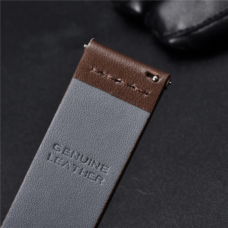 Genuine Leather Strap for Samsung Galaxy Gear S3 Watch Watchband for Sport Smart Watch Quick Release Watchbands 18 20 22mm
