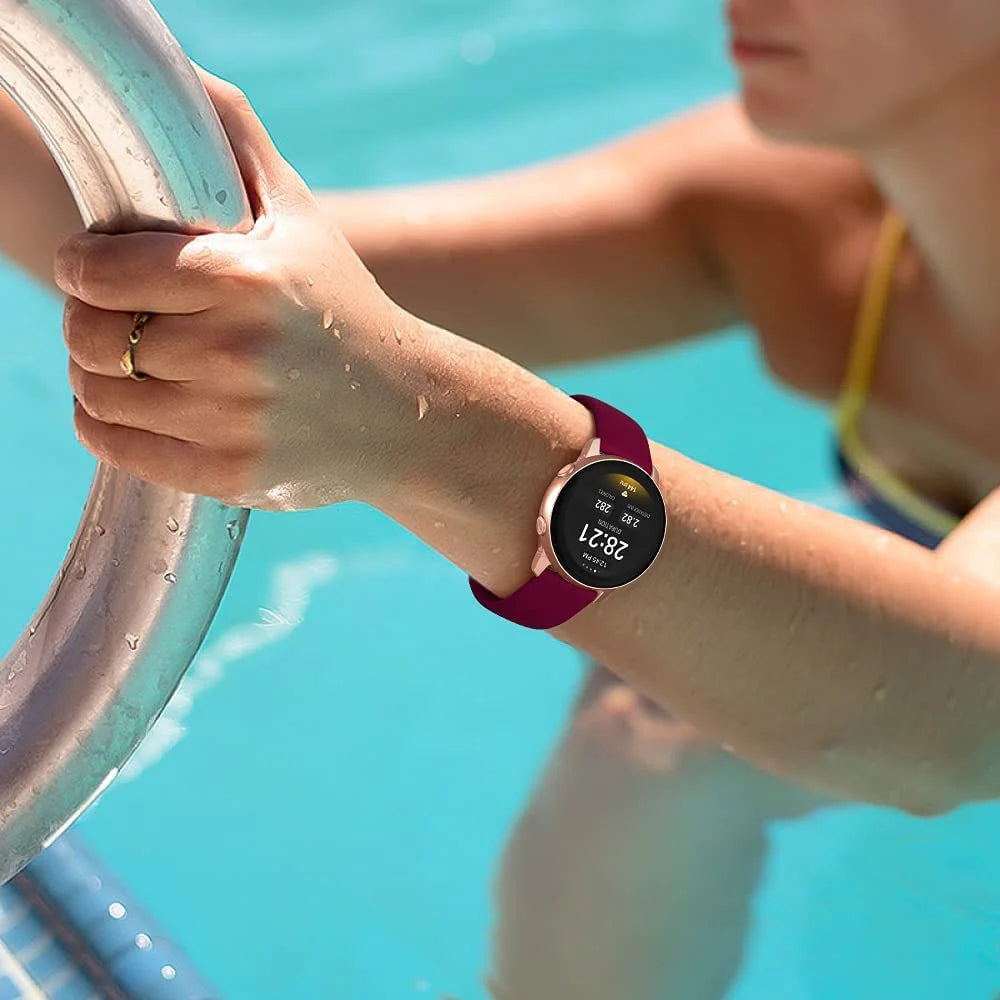 Replacement Band For Samsung Galaxy Watch 3 41mm Silicone Strap For Samsung Galaxy Watch Active 1/2 Galaxy Watch 42mm Watchbands