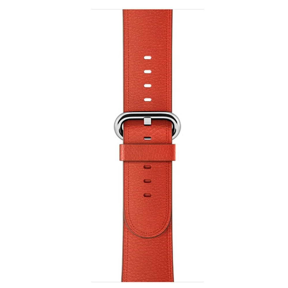 Fashion leather business band For Apple Watch 40mm 44mm 38mm 42mm wristband for Apple Watch Series 7 6 4 3 2 1 Watch band