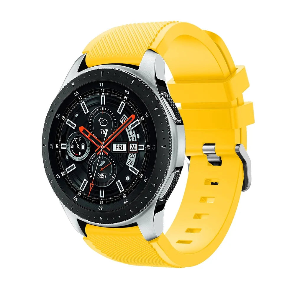 22mm Silicone Strap For Samsung Galaxy Watch 3 45mm/Gear S3/ Huawei Watch 3/GT3 Sports Breathable Band For Amazfit GTR 3 47mm