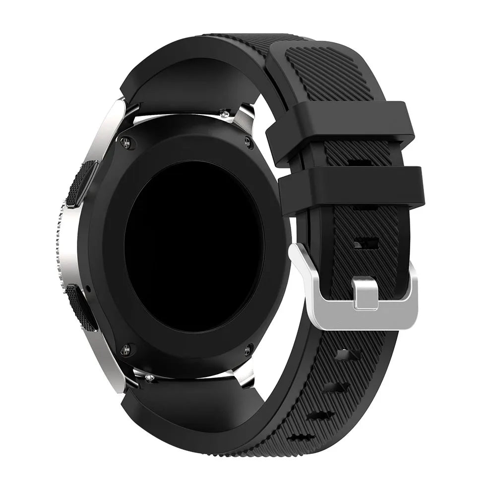 22mm Silicone Strap For Samsung Galaxy Watch 3 45mm/Gear S3/ Huawei Watch 3/GT3 Sports Breathable Band For Amazfit GTR 3 47mm