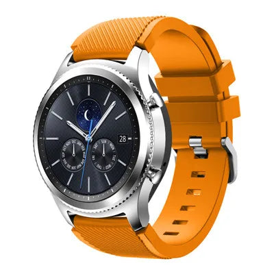 22mm Silicone Strap For Samsung Galaxy Watch 3 45mm/Gear S3/ Huawei Watch 3/GT3 Sports Breathable Band For Amazfit GTR 3 47mm