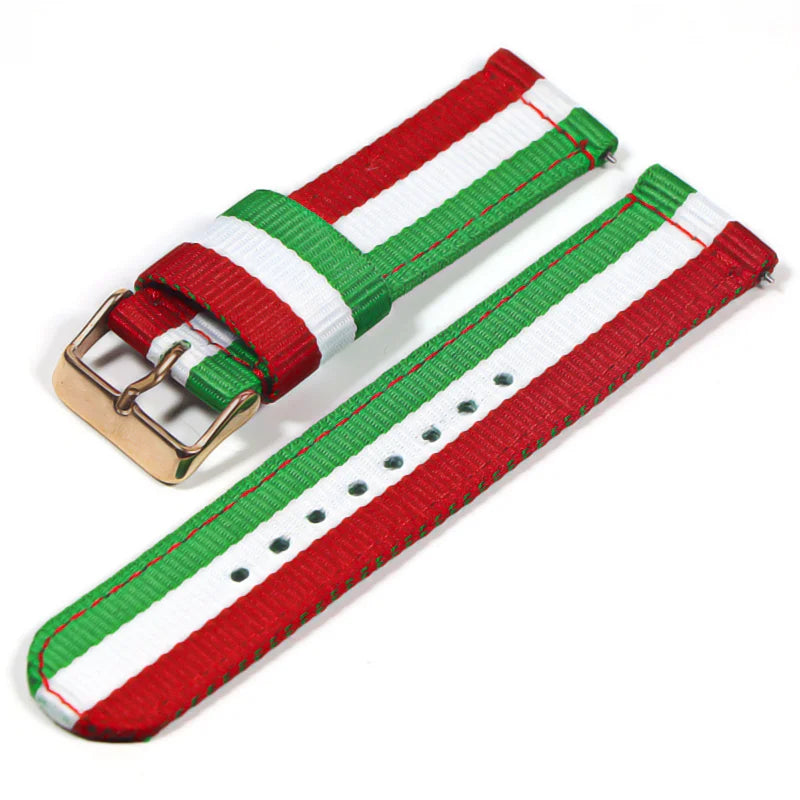 22mm Nylon watch strap For Samsung Galaxy watch 46mm 42mm Active2 Active1 Gear S3 frontier Sports nylon bang