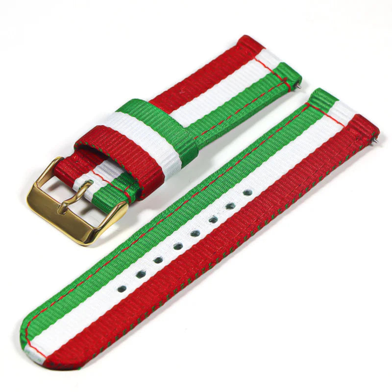 22mm Nylon watch strap For Samsung Galaxy watch 46mm 42mm Active2 Active1 Gear S3 frontier Sports nylon bang