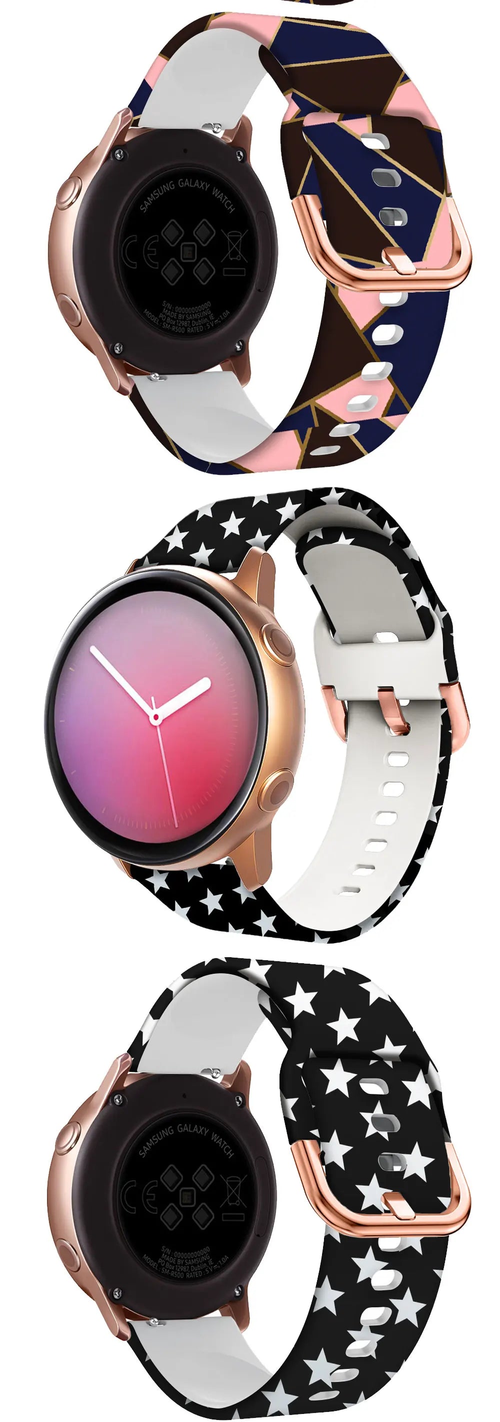 20mm Replacement Straps Correa For Samsung Galaxy Watch 5 Pro/7/6 4 44 40mm Classic 46 42 47 43mm FE Silicone Watchband Bracelet