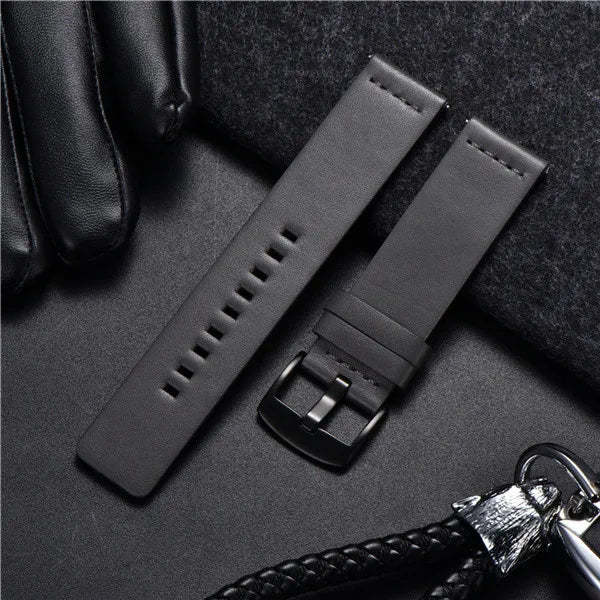 Genuine Leather Strap for Samsung Galaxy Gear S3 Watch Watchband for Sport Smart Watch Quick Release Watchbands 18 20 22mm