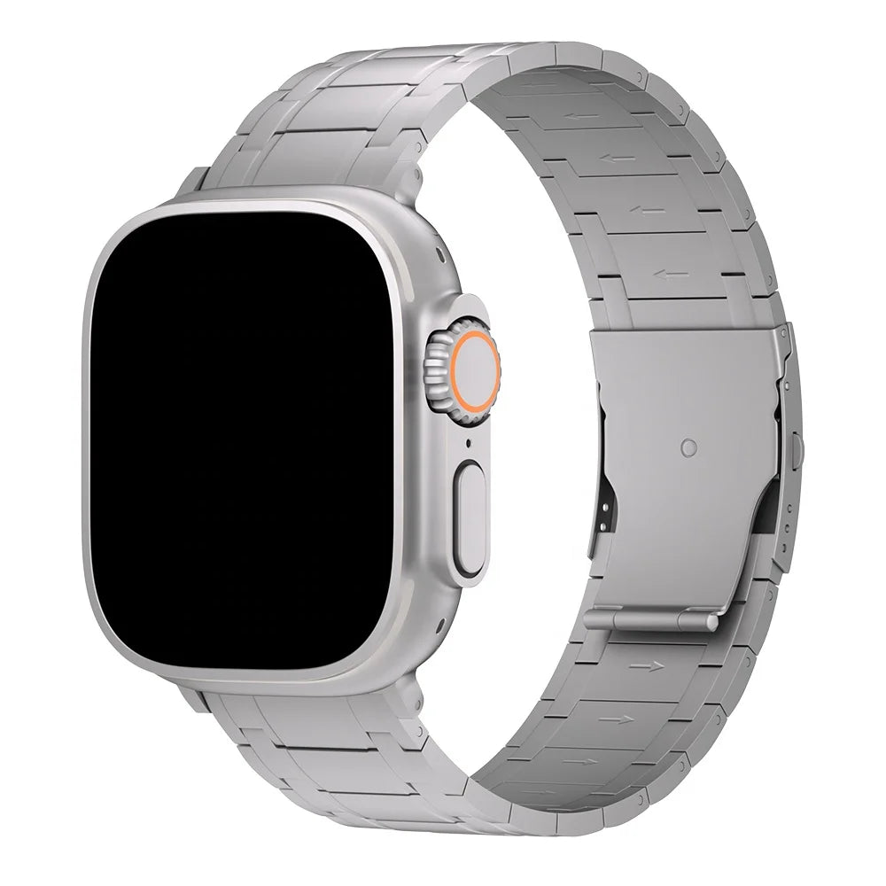 Keepwin Elegant Style Superlight Solid Real Titanium Smart Watch band Titanium Watch band for Apple Apple Watch 9 8 7 6 5 4 3 2 1