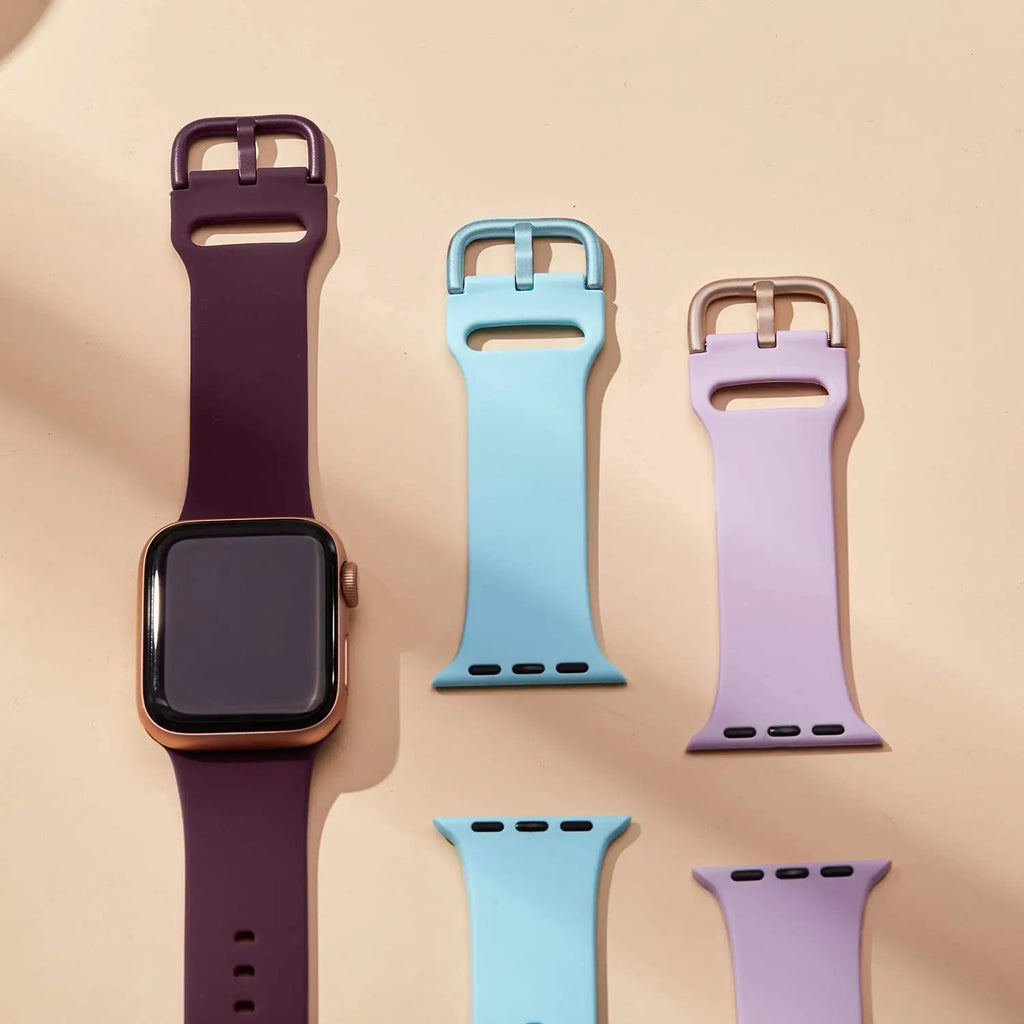 Silicone band For Apple Watch band 11 10 9 8 7 46mm 42mm 45mm 41mm Ultra 3 49mm sport band Apple Watch 6 5 4 SE 44mm 40mm Belt