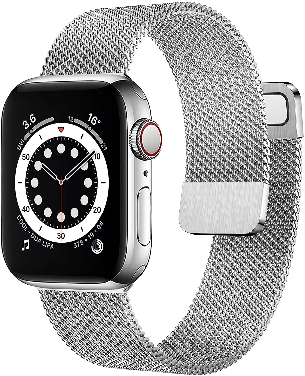 band For Apple Watch band 44mm 40mm 45mm 41mm 38mm 42mm 44mm Accessorie Milanese Loop metal band Apple Watch serie 3 4 5 6 SE 7