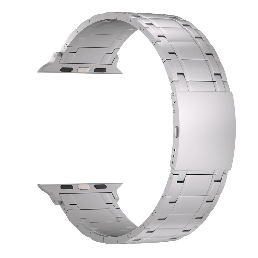 Keepwin Elegant Style Superlight Solid Real Titanium Smart Watch band Titanium Watch band for Apple Apple Watch 9 8 7 6 5 4 3 2 1