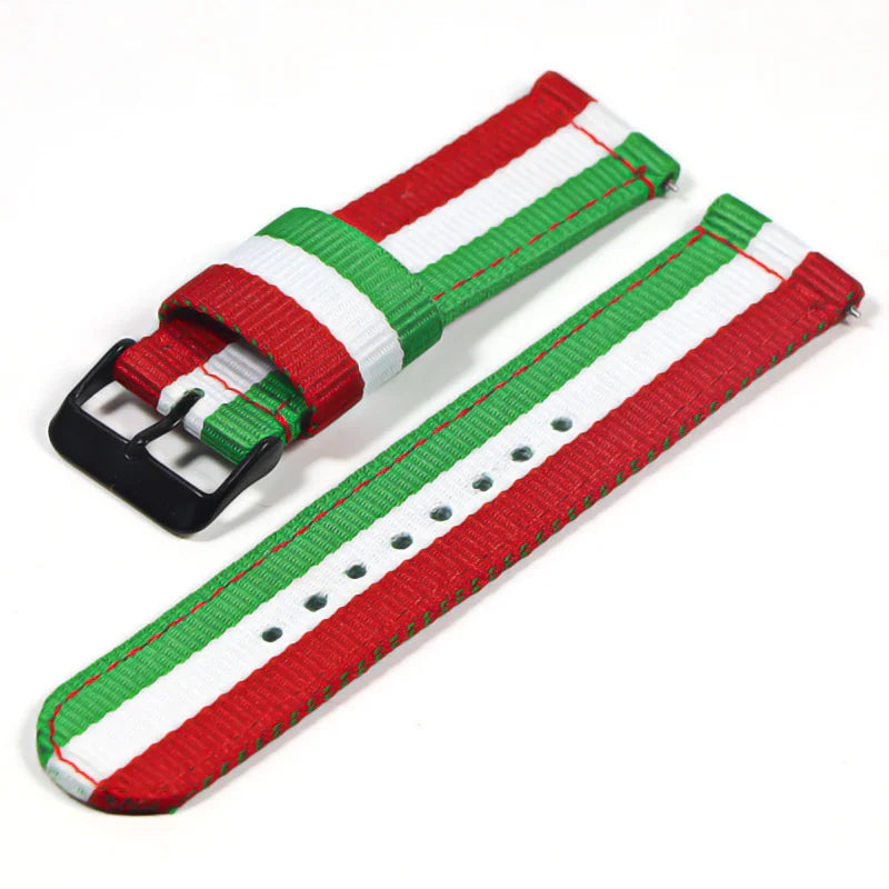 22mm Nylon watch strap For Samsung Galaxy watch 46mm 42mm Active2 Active1 Gear S3 frontier Sports nylon bang