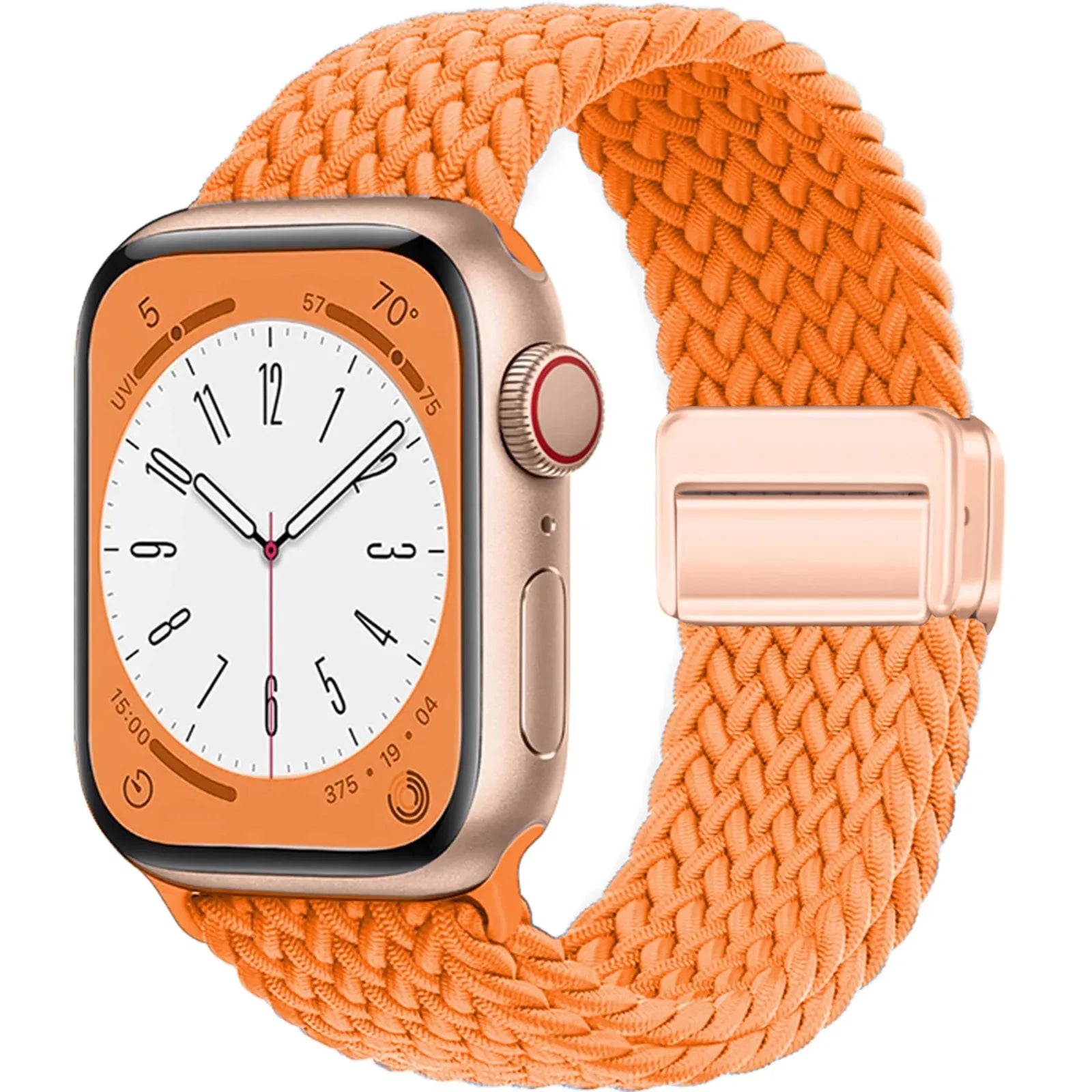 Braided band For Apple Watch band 40mm 45mm 41mm 44mm 49mm 38mm magnetic buckle Nylon band Apple Watch Series SE 7 5 6 8 9 Ultra 2