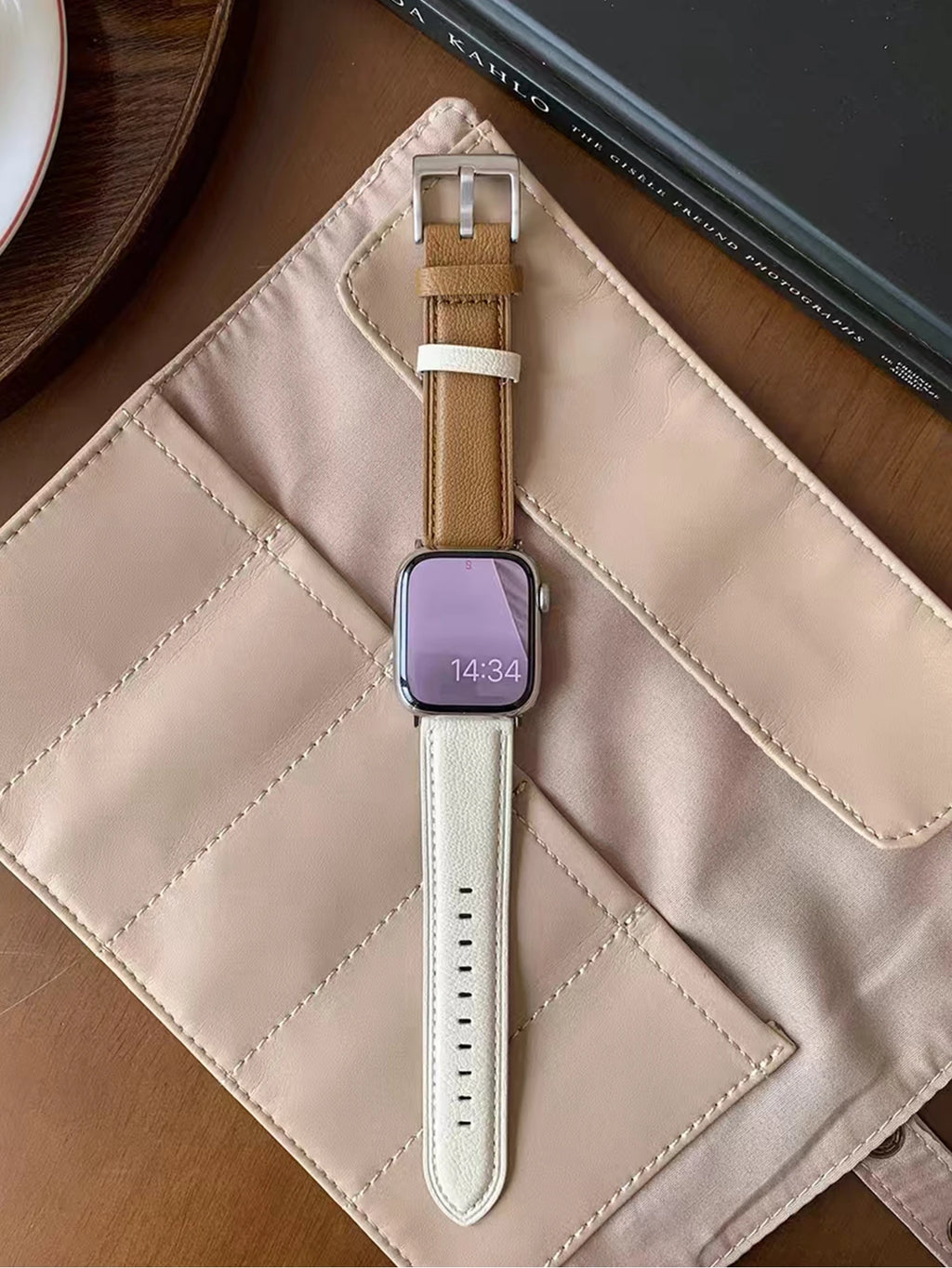 Leather loop Correa For Apple Watch band Series Ultra 11 10 9 8 7 6 5 4 3 2 1 SE 38mm 40mm 41mm 42mm 44mm 45mm 46mm 49mm band