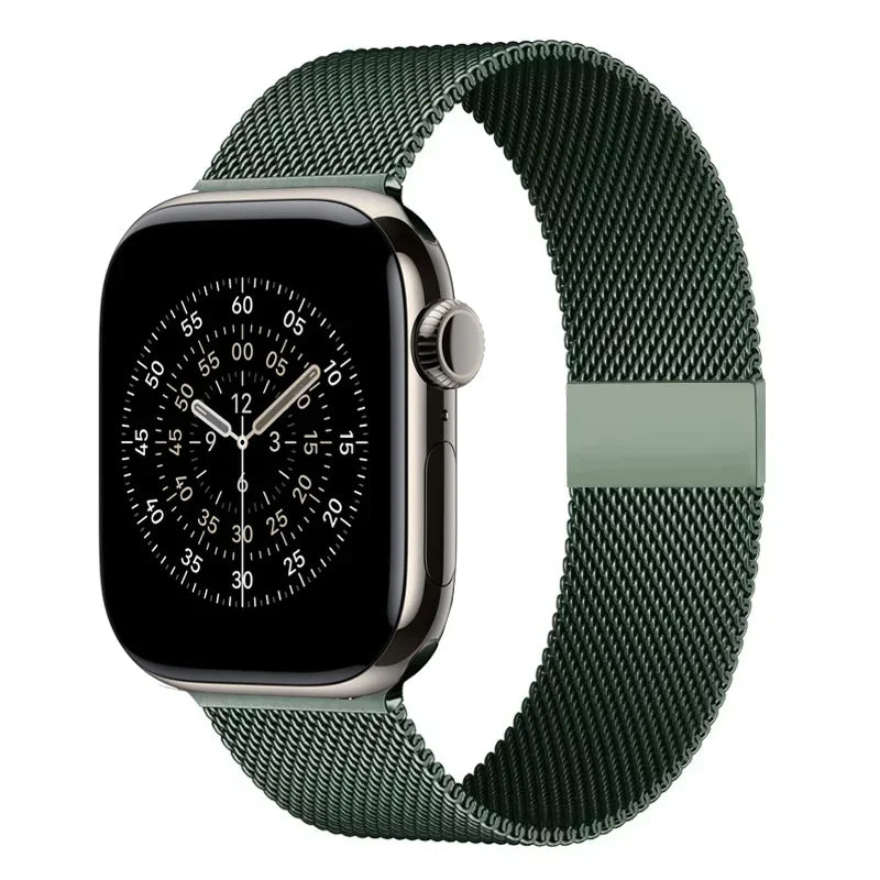 Milanese loop For Apple Watch band 38mm 45mm 44mm 40mm 41mm 42mm 46mm band Apple Watch Series 11 10 8 7 6 5 4 SE 9 Ultra 2 3 49mm
