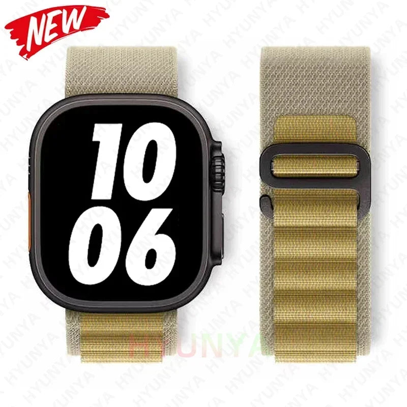 Alpine band for Apple Watch band Series 10 9 8 7 SE Ultra 2 41mm 42mm 45mm 46mm 49mm 40mm 44mm Apple Watch Correa watch band