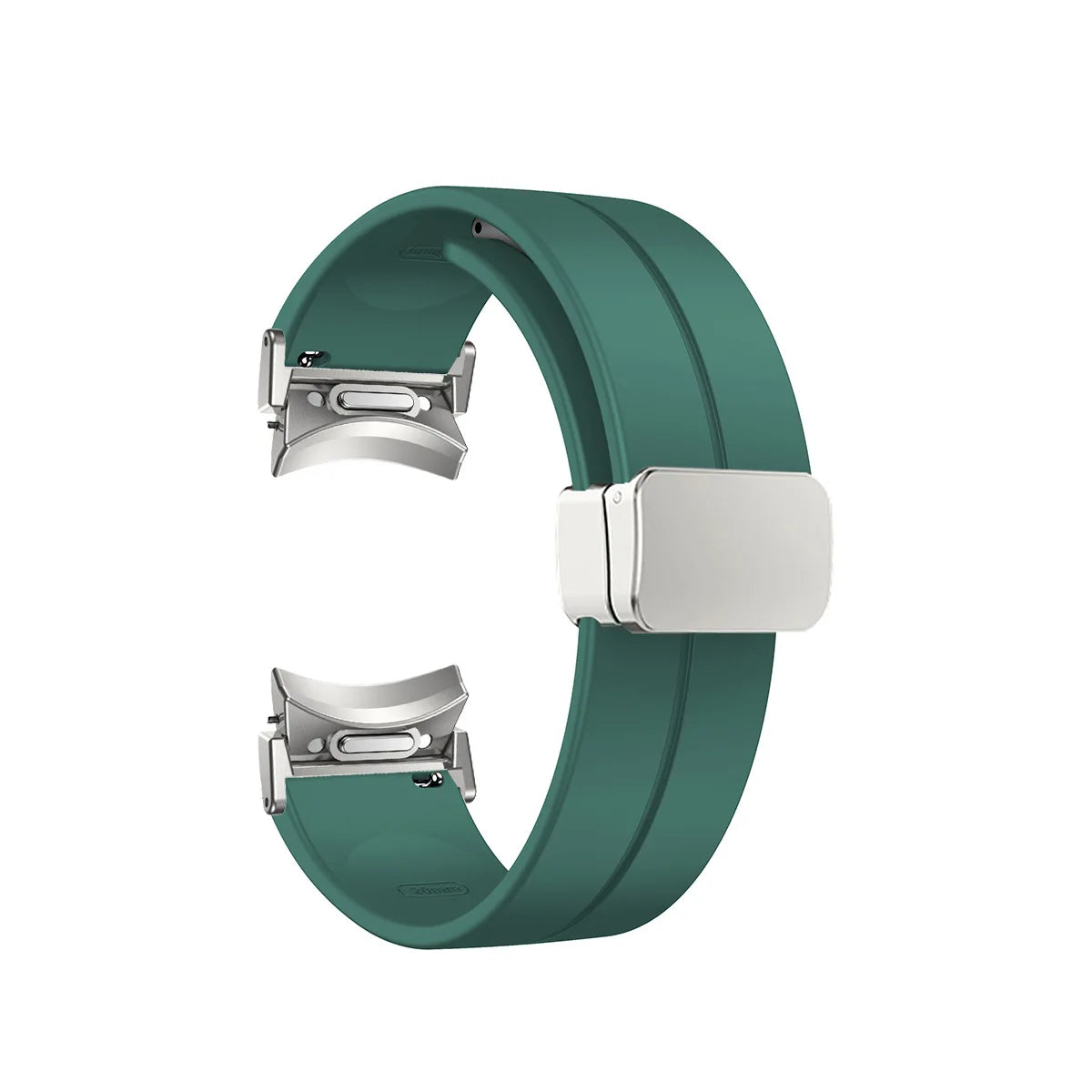 Magnetic Silicone Strap For Samsung Watch 7 6 5 4 40mm 44mm Sport Watchband For Galaxy Watch 5Pro 4 6Classic 47mm 43mm 42mm 46mm