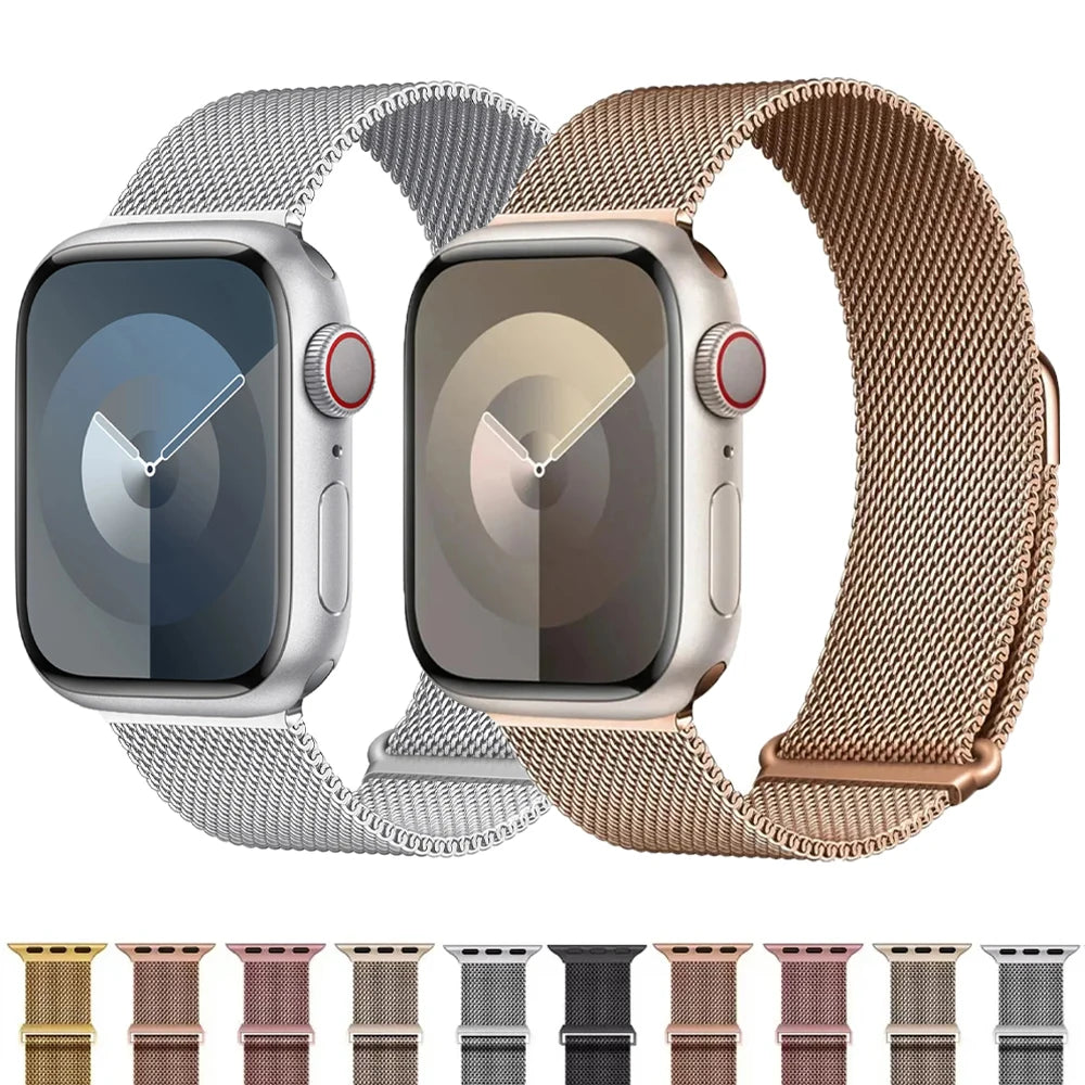 Magnetic band for Apple Watch band Series 9 8 7 6 5 4 3 SE Ultra 45mm 44mm 49mm 38mm 42mm 41mm 40mm correa band Apple Watch bands