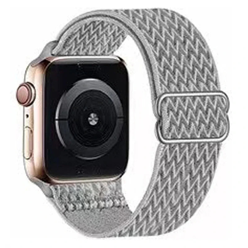 Stretchy Nylon band for Apple Watch Ultra 3 band 40mm 41mm 42mm 44mm 45mm 49mm 46mm Elastic band Apple Watch 11 10 9 8 SE 7 6 5