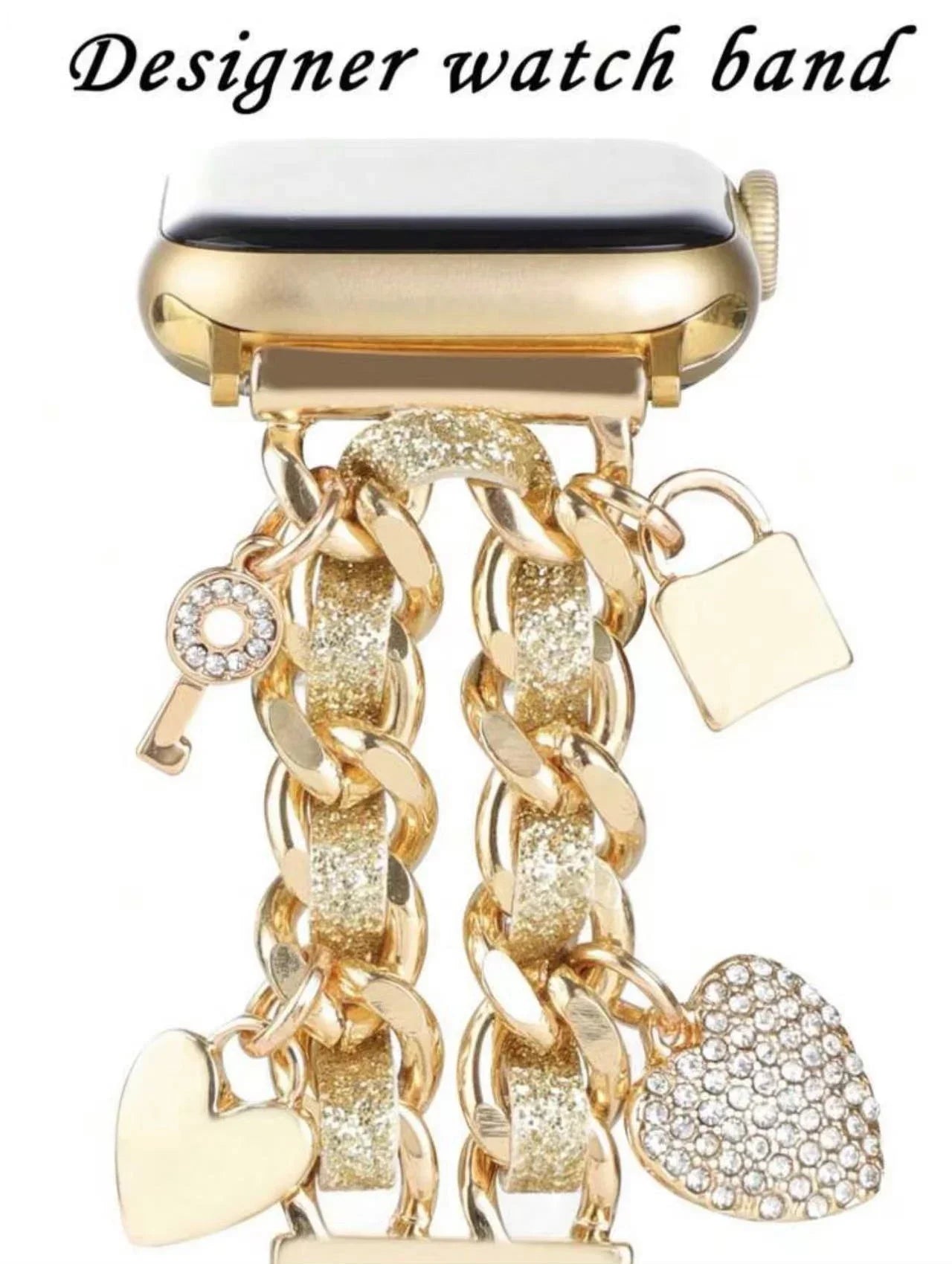 New Bilng metal leather band link For Apple Watch band Series 11 10 8 7 6 3 4 5 9 40mm 41mm 38mm 42mm 44mm 45mm 46mm band