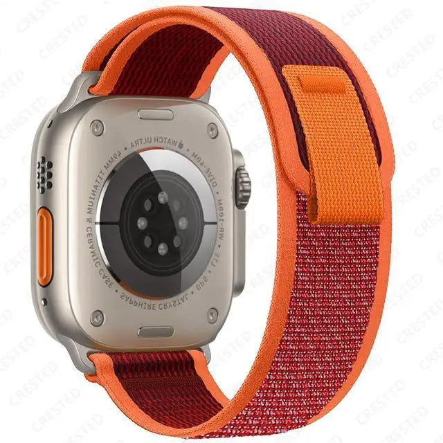 trail loop band For Apple Watch Ultra 2 49mm 44mm 40mm 41mm 42mm 38mm correa band Apple Watch Series 7 6 5 3 SE 8 9 45mm band