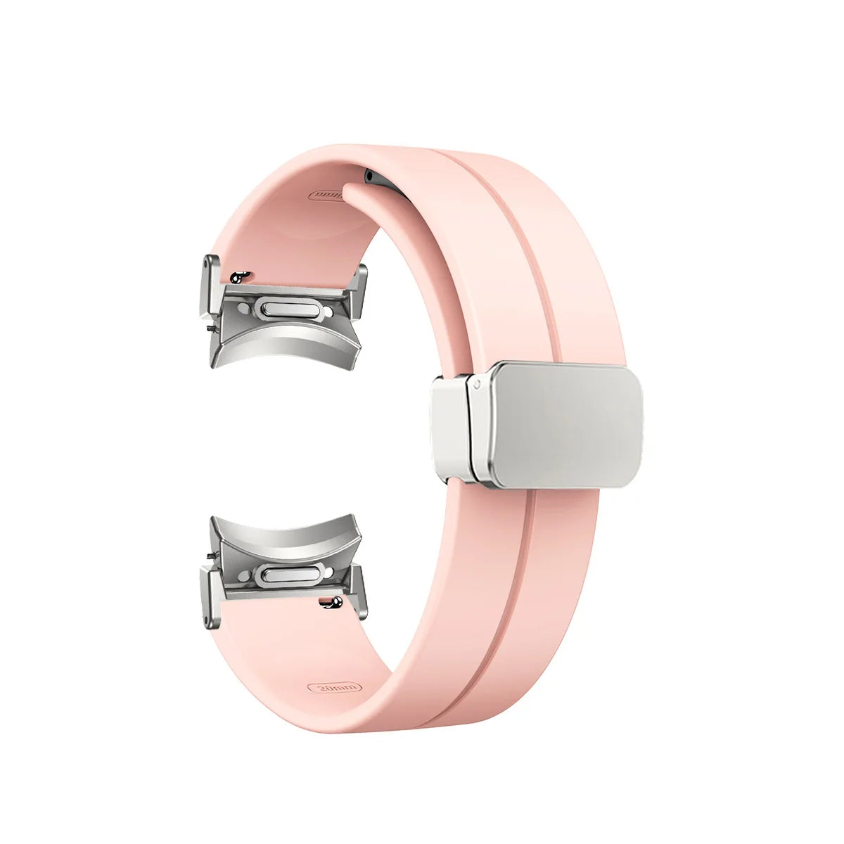 Magnetic Silicone Strap For Samsung Watch 7 6 5 4 40mm 44mm Sport Watchband For Galaxy Watch 5Pro 4 6Classic 47mm 43mm 42mm 46mm