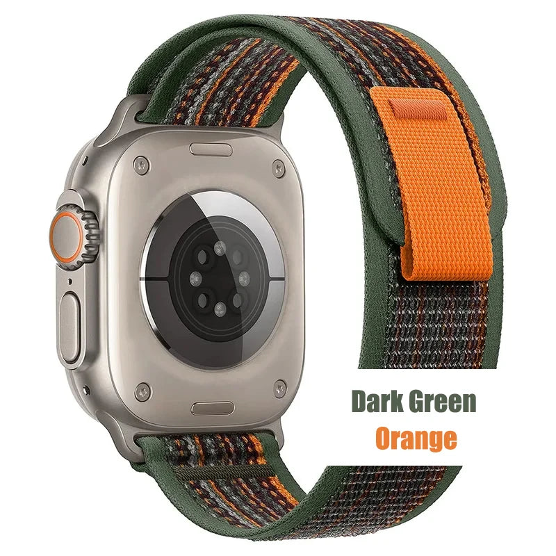 Trail Loop band for Apple Watch band 11 42mm 46mm 44mm 40mm 41mm 45mm Sport band Apple Watch Series 9 8 7 5 Se3 10 Ultra 3 2 49mm