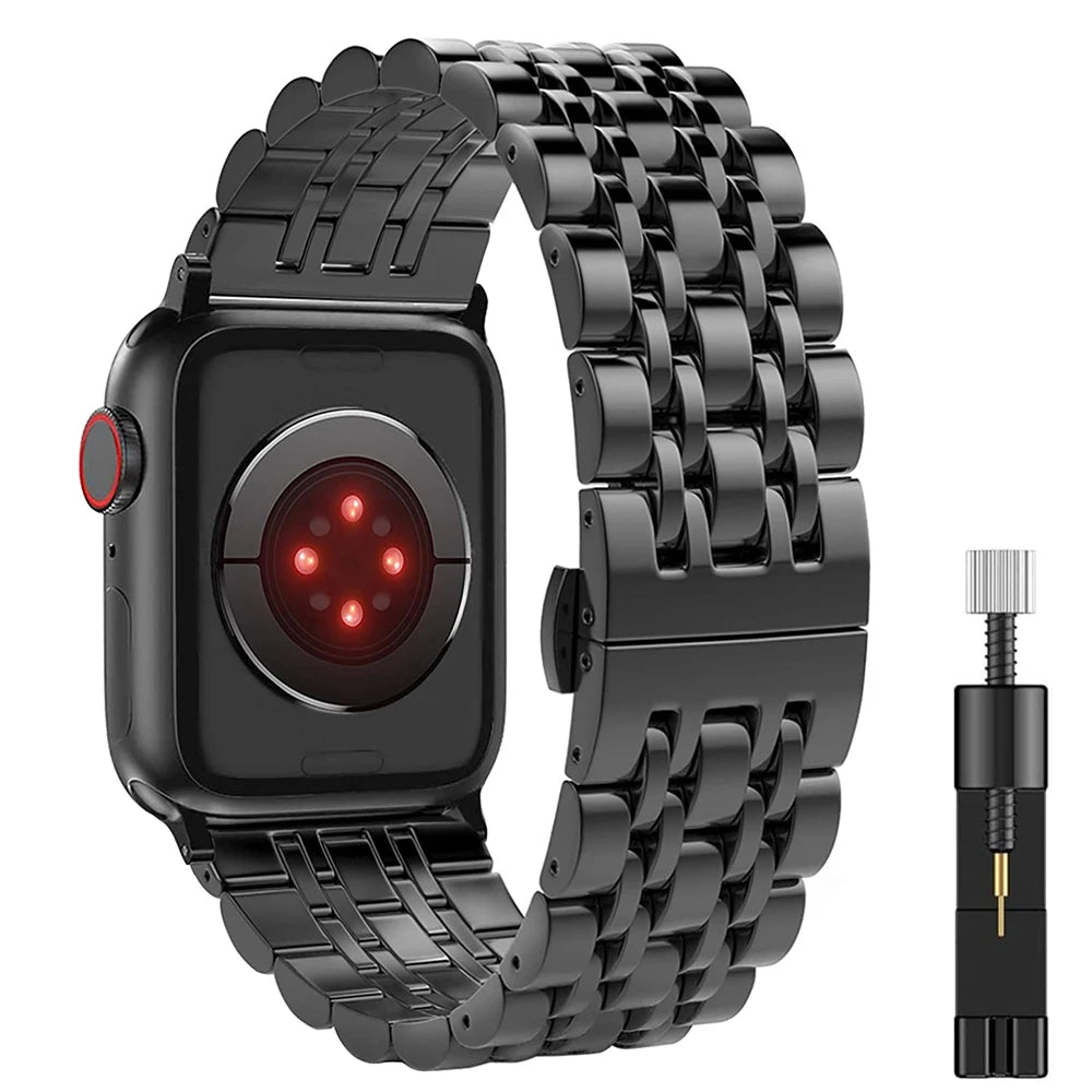 Metal band for Apple Watch Ultra 3 2 9 8 7 6 5 4 SE 49mm 45mm 44mm 41mm Convenient Replacement Belt Apple Watch 11 10 46mm 42mm Correa