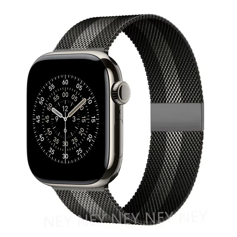 Milanese loop For Apple Watch Series 11 10 8 7 6 5 4 SE 9 Ultra 2 3 49mm band Apple Watch 45mm 44mm 38mm 40mm 41mm 42mm 46mm bands