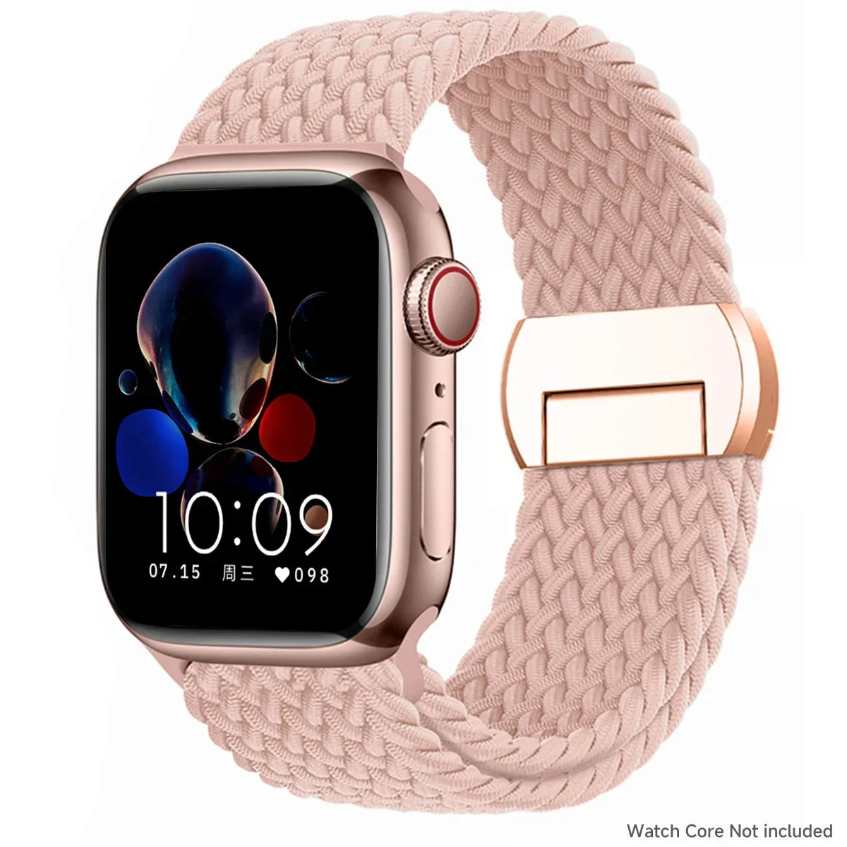 Braided band For Apple Watch band 44mm 40mm 45mm 49mm 41mm 38mm buckle band Apple Watch Series SE 10 9 8 7 6 Ultra 2 Magnetic Band