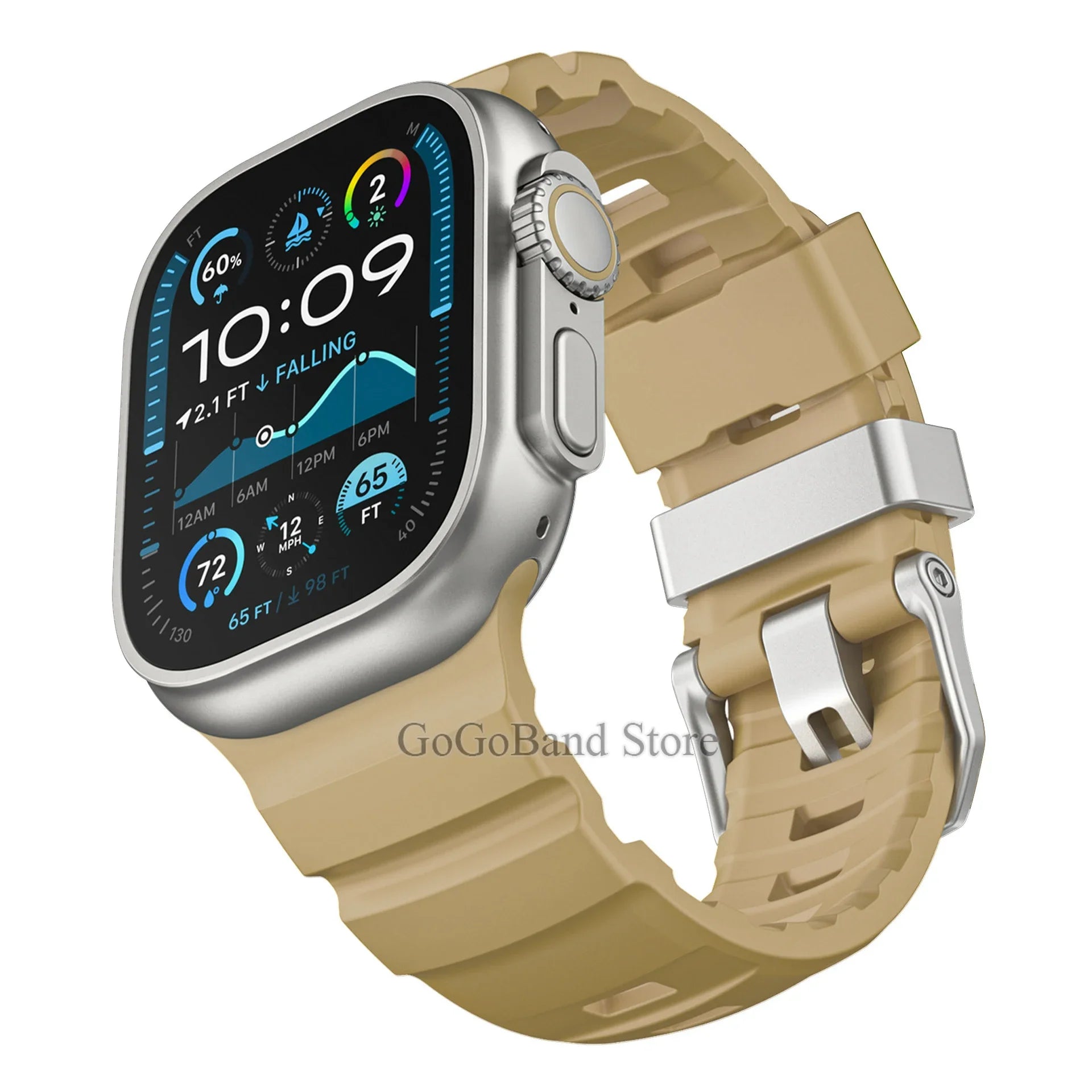 Fluorescence band for Apple Watch band 49mm 46mm 45mm 44mm 42mm Sport Silicone band For Apple Watch Ultra 2 Series 10 9 8 7 6 SE