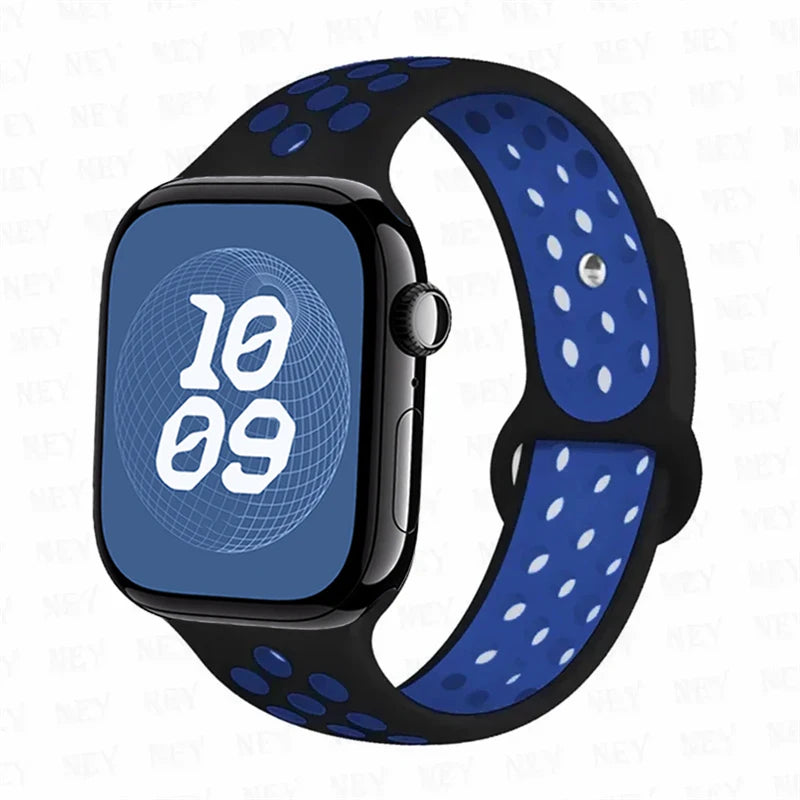 For Apple Watch 11 band S11 46mm 42mm 45mm 44mm 49mm 40mm 41mm Silicone band Sport band Apple Watch Series 10 8 7 6 5 9 SE Ultra3 2