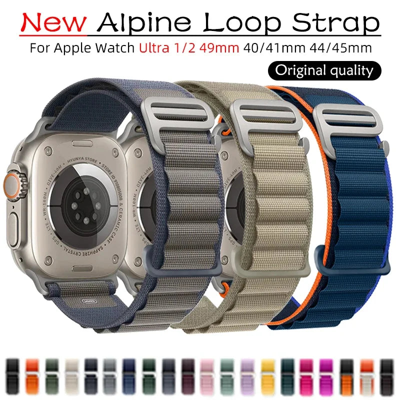 Alpine band for Apple Watch band 45mm 49mm Apple Watch Series 10 42mm 46mm 9 8 7 SE Ultra 2 watch band 44mm 41mm 40mm Correa band