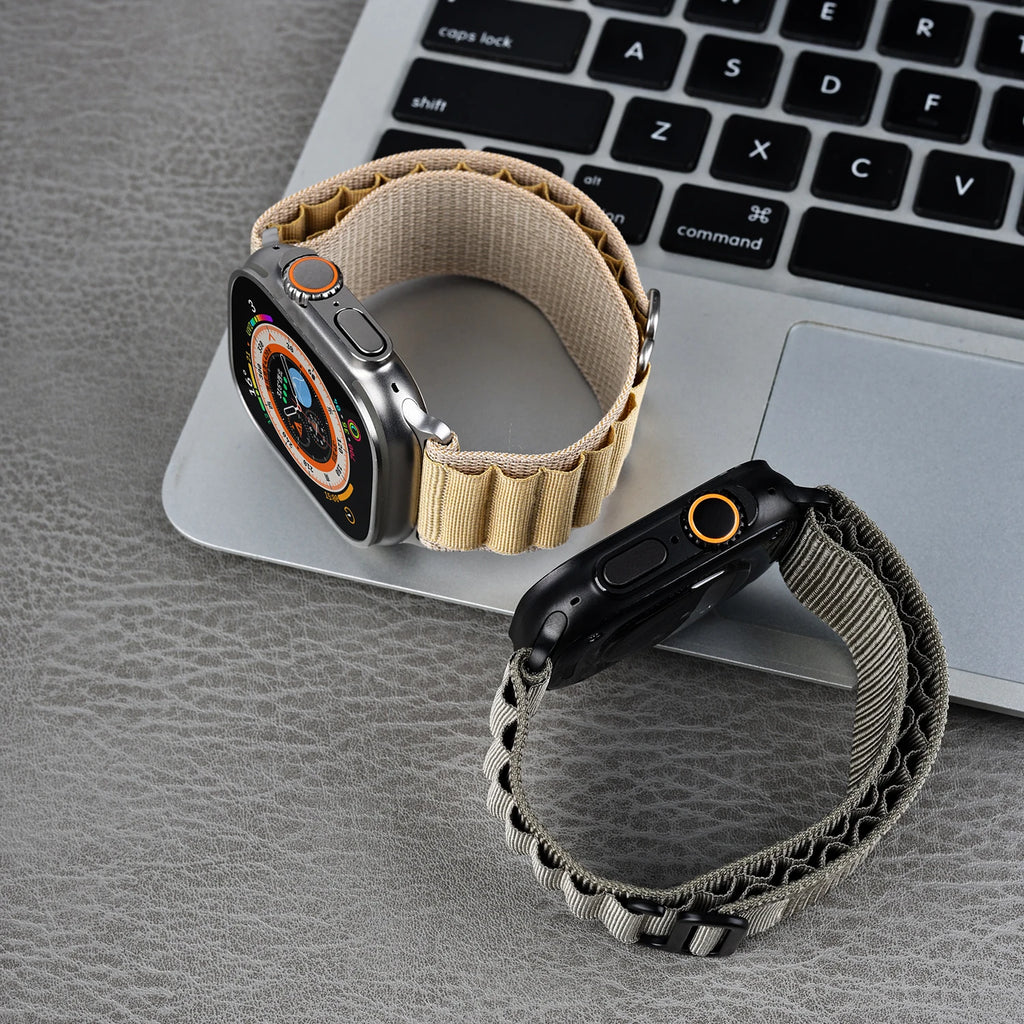 2025 New Suitable for Apple Watch High Quality Nylon band Alpine Loop For Watch Series 10 9 8 7 Ultra 2 band Apple Watch 49mm 46mm