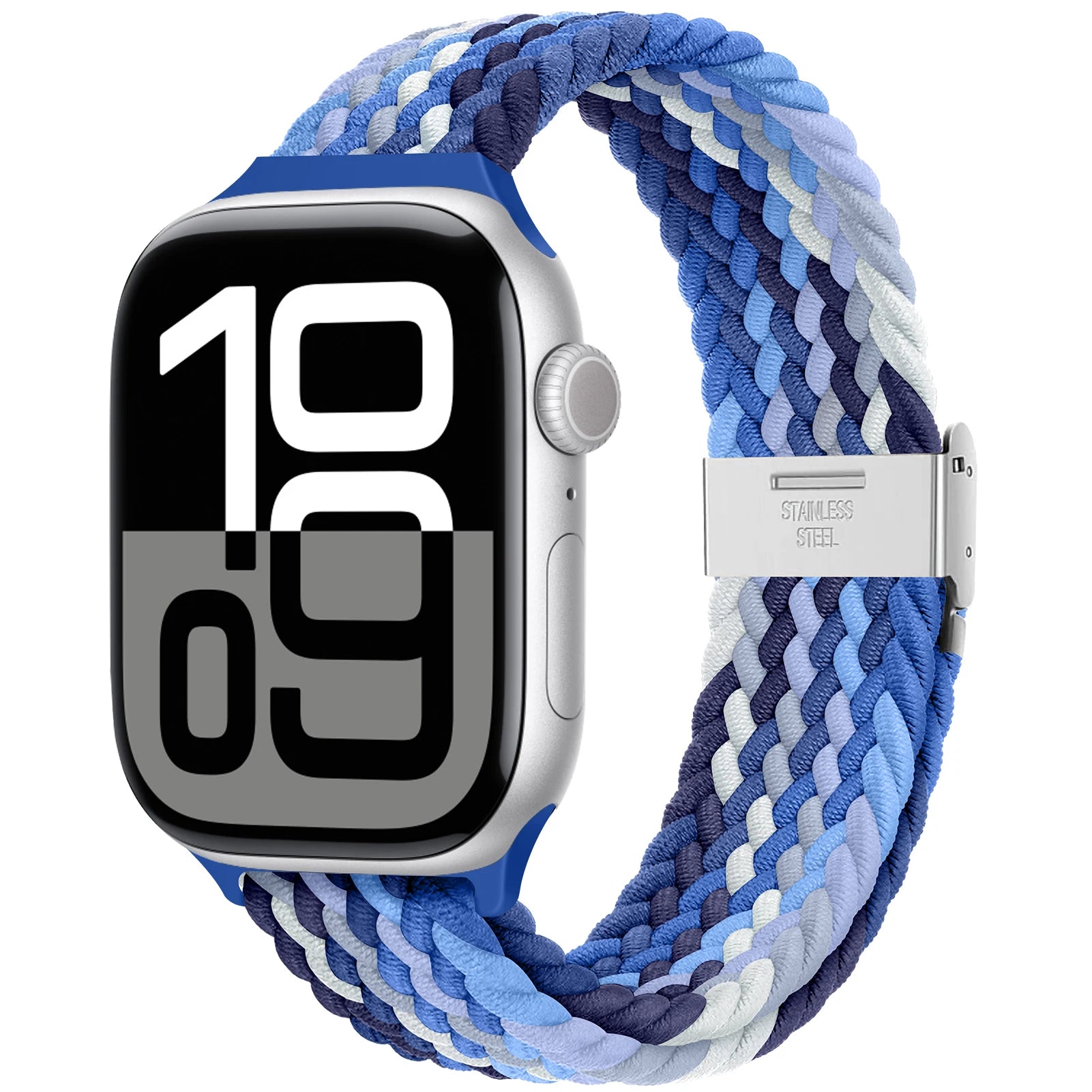 Slim Braided Solo Loop band For Apple Watch band 45mm 41mm 44mm 40mm 46mm 42mm 49mm band Apple Watch Series Ultra 2 10 9 SE 8 7