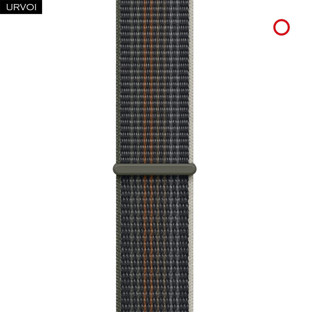URVOI Sport Loop for Apple Watch Ultra 3 2 Series 11 10 9 8 SE3 Nylon loop for Apple Watch sport band 42mm 46mm breathabe hook fastener