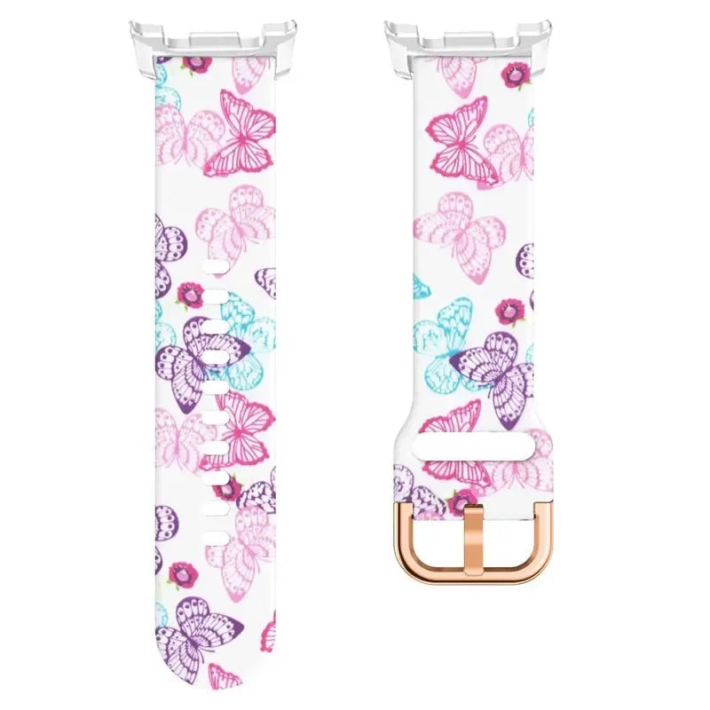 Printing Silicone Strap For Samsung Watch 8 Band Galaxy Watch 8 Classic Watchband Replacement No Gap Galaxy Watch 8 Correa